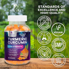 Nature's Nutrition gomita en mano compara tamaño y facilidad de masticar