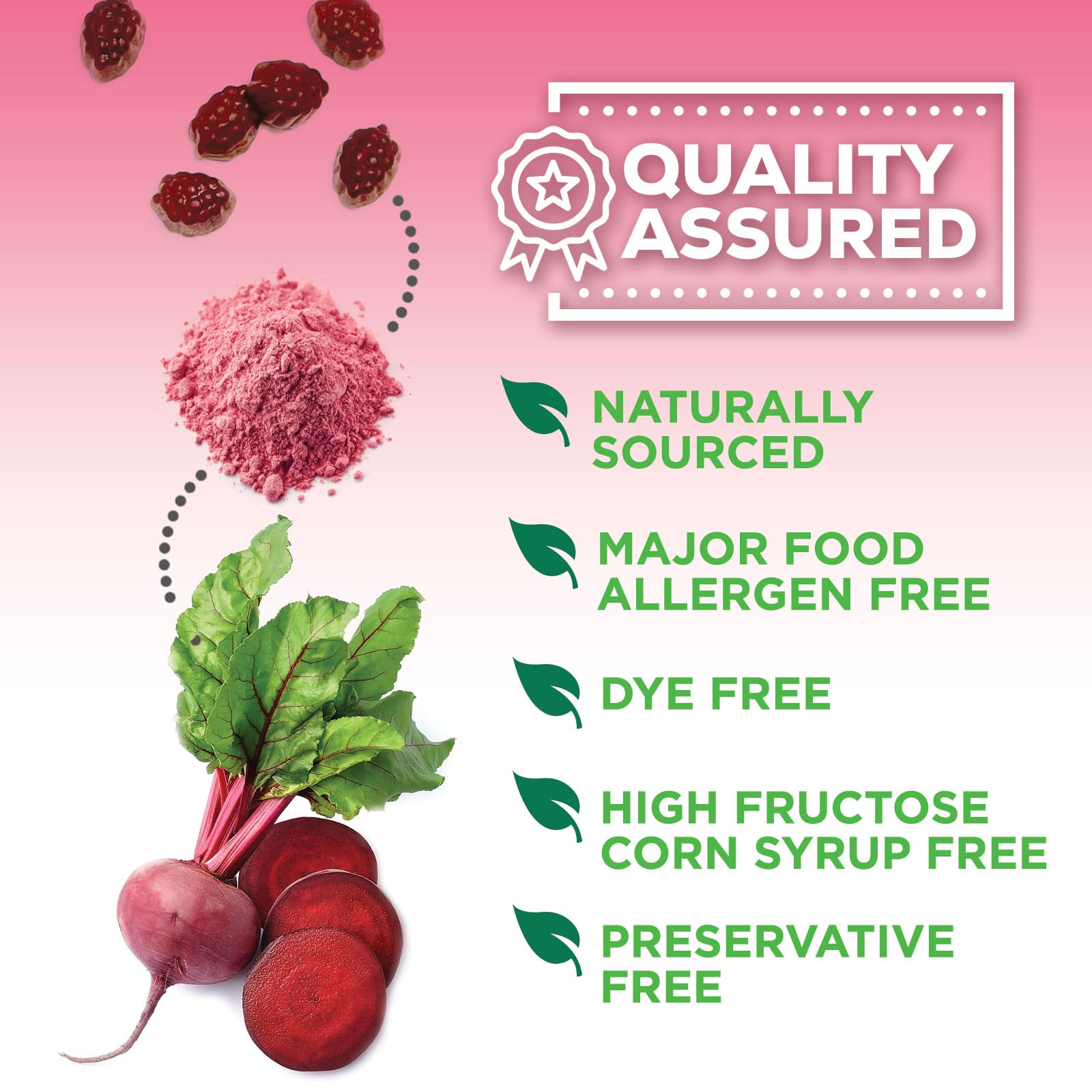 Nature's Nutrition etiqueta nutricional legible para comprobar ingredientes y dosis