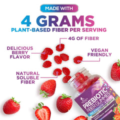 Nature's Nutrition gomitas junto a desayuno, integración cómoda en rutina