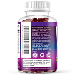 Nature's Nutrition panel nutricional ampliado — verificación de vitaminas y zinc