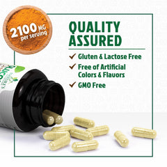 Nature's Nutrition cúrcuma y boswellia ingredientes naturales destacados