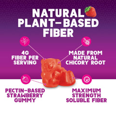 Nature's Nutrition raíz de achicoria e inulina destacando origen prebiótico vegetal