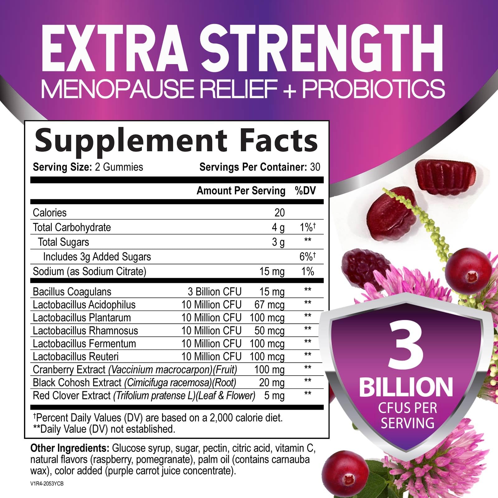 Nature's Nutrition primer plano de gomitas mostrando textura masticable y apariencia atractiva