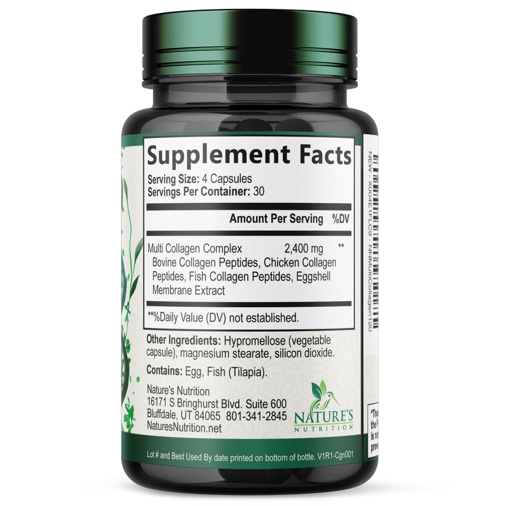 Nature's Nutrition estilo de vida activo con suplemento para bienestar cotidiano