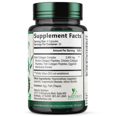 Nature's Nutrition estilo de vida activo con suplemento para bienestar cotidiano