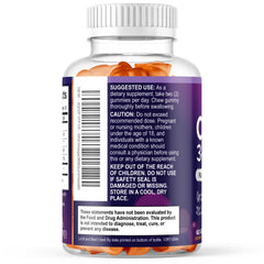 Nature's Nutrition familia tomando gominolas, formato amigable para adultos y niños