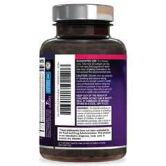 Nature's Nutrition ingredientes destacados folato y DHA visibles