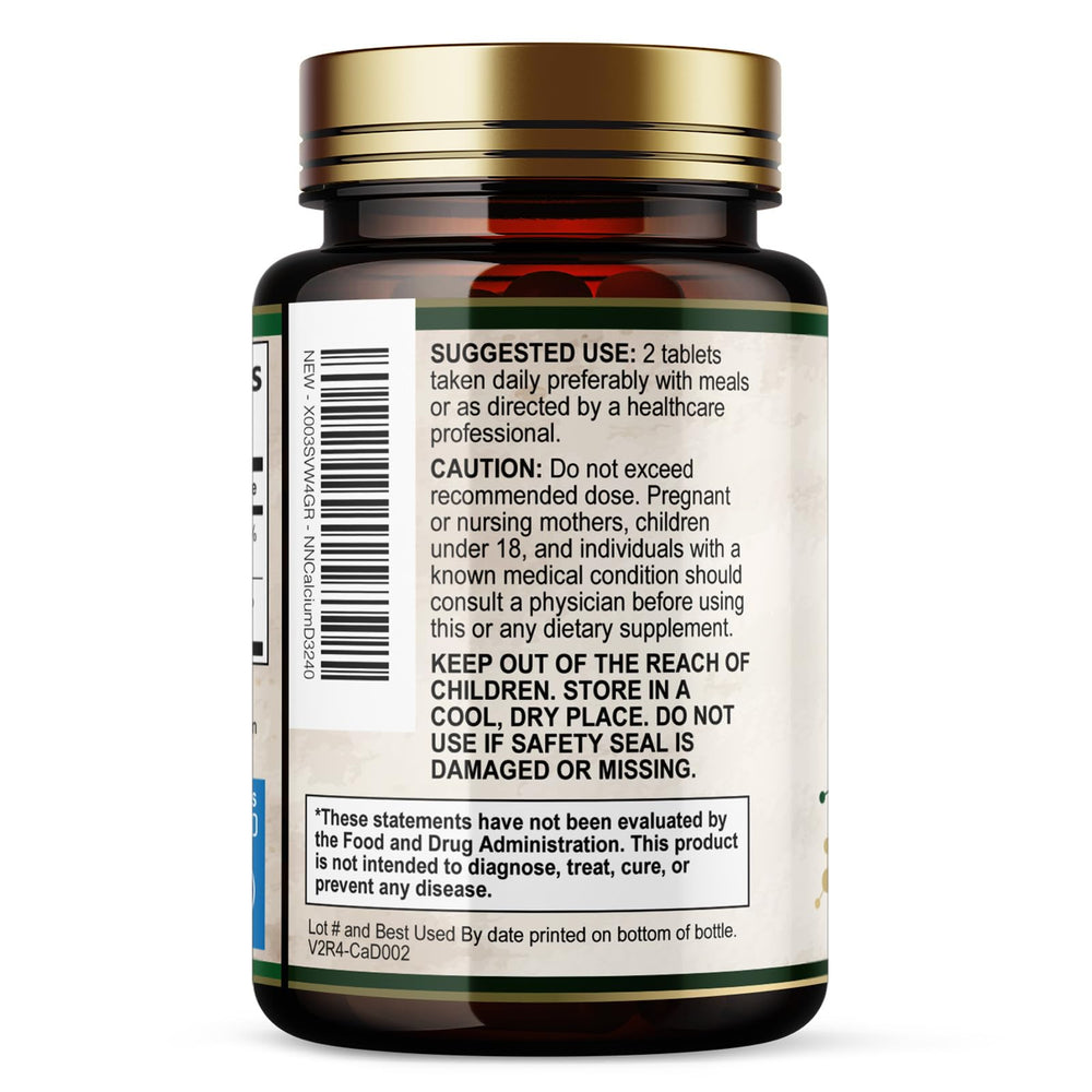 Nature's Nutrition sello 'Bottled in USA' que aporta garantía y control de fabricación