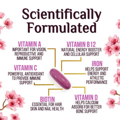 Nature's Nutrition softgel en mano para comparar tamaño y comodidad