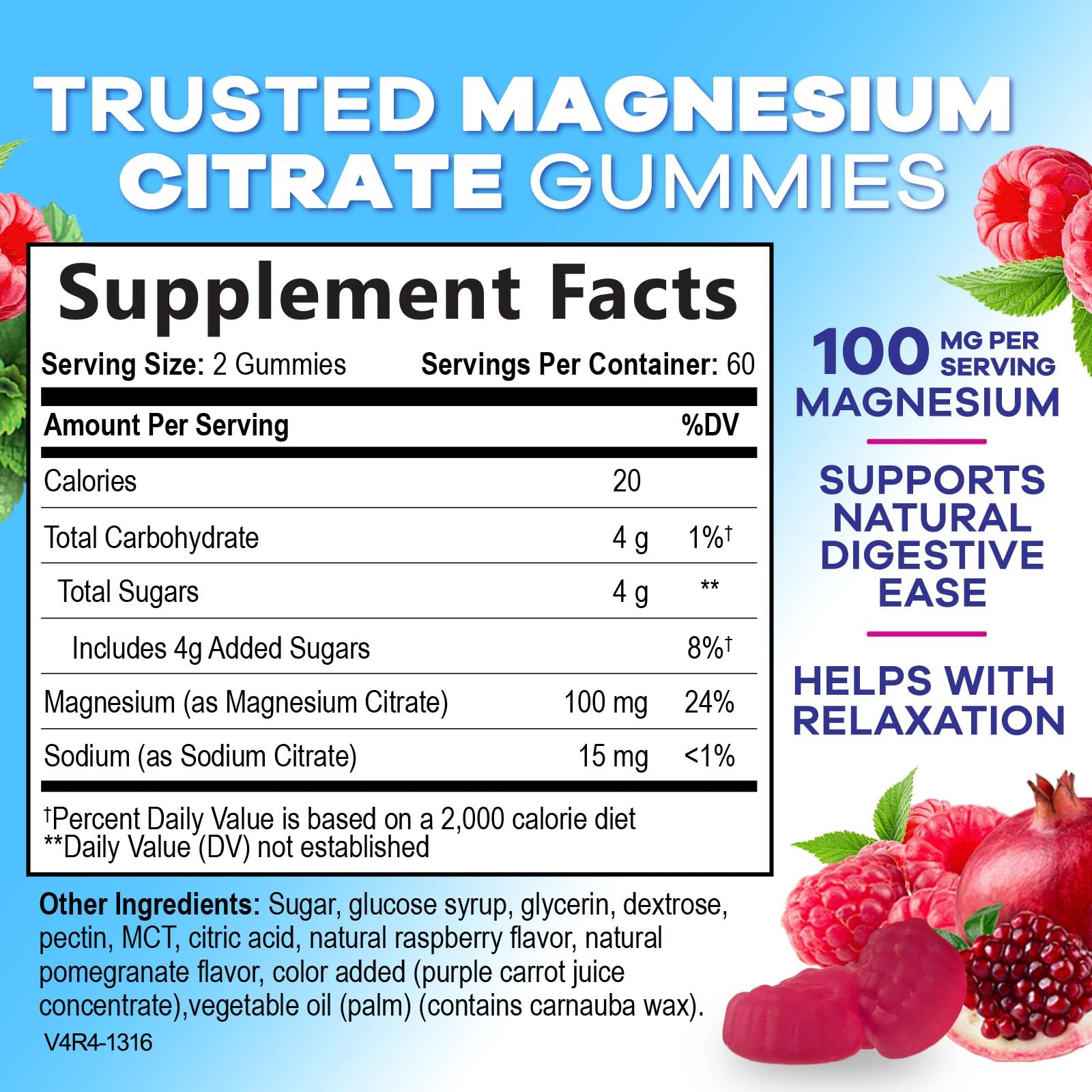 Nature's Nutrition primer plano de textura gomosa mostrando suavidad y sabor