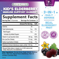 Nature's Nutrition primer plano de textura gomosa mostrando color y calidad