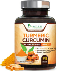 Nature's Nutrition frasco frontal mostrando marca y cápsulas para confianza