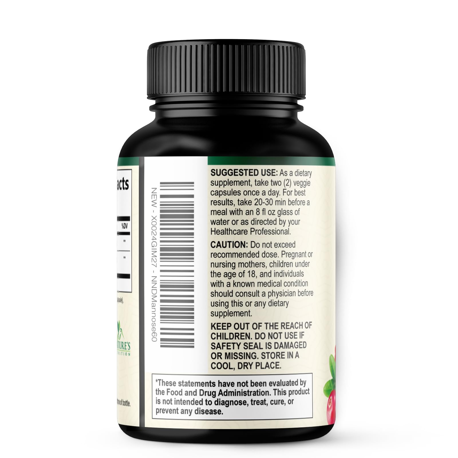 Nature's Nutrition suplemento en una rutina matutina para conveniencia