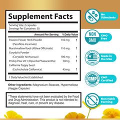 Nature’s NutriWave NerveCalm etiqueta de ingredientes, transparencia y confianza