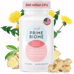 Nature’s NutriWave empaque frontal mostrando 30 gomitas, conveniente