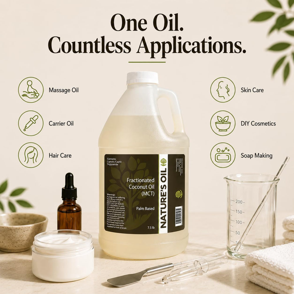 Nature's Oil aplicación en masaje con manos, deslizamiento sin sensación grasa
