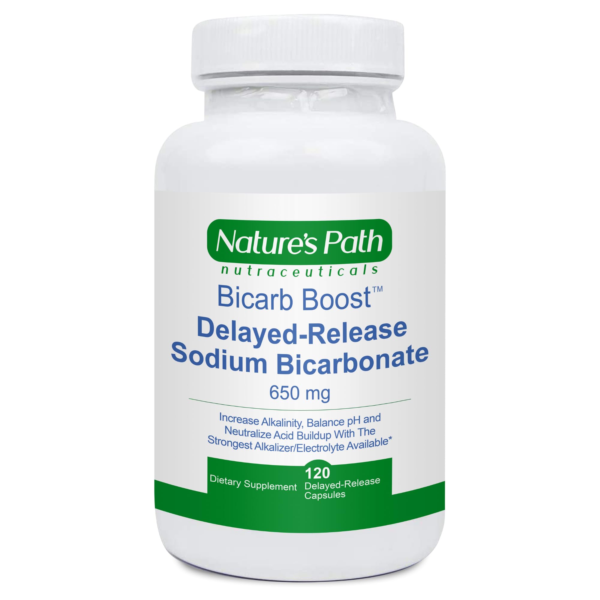 Envase frontal de NATURE'S PATH NUTRACEUTICALS mostrando tapas y etiqueta beneficiosa