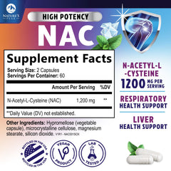 Nature's Peak cápsulas 1200 mg cerca para ver textura y forma vegana