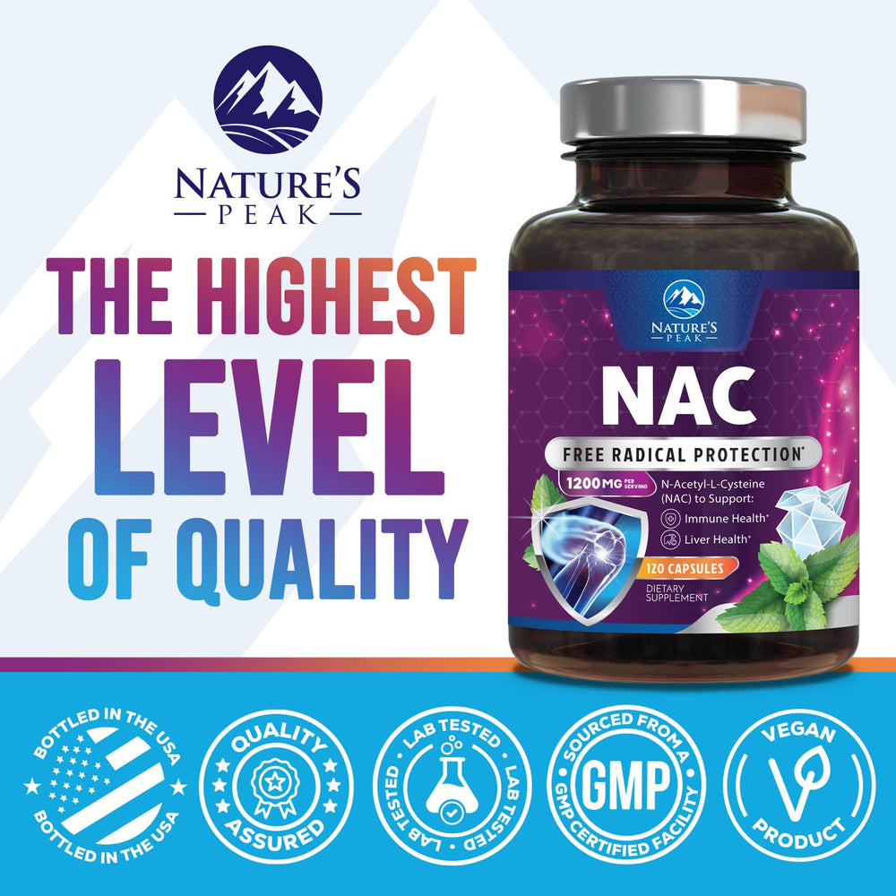 Nature's Peak cápsulas en mano para apreciar escala y facilidad de ingesta