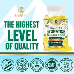 Nature's Peak etiqueta con ingredientes mostrando minerales y transparencia