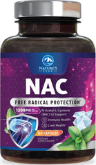 Nature's Peak frente del envase que muestra dosis clara y beneficio antioxidante