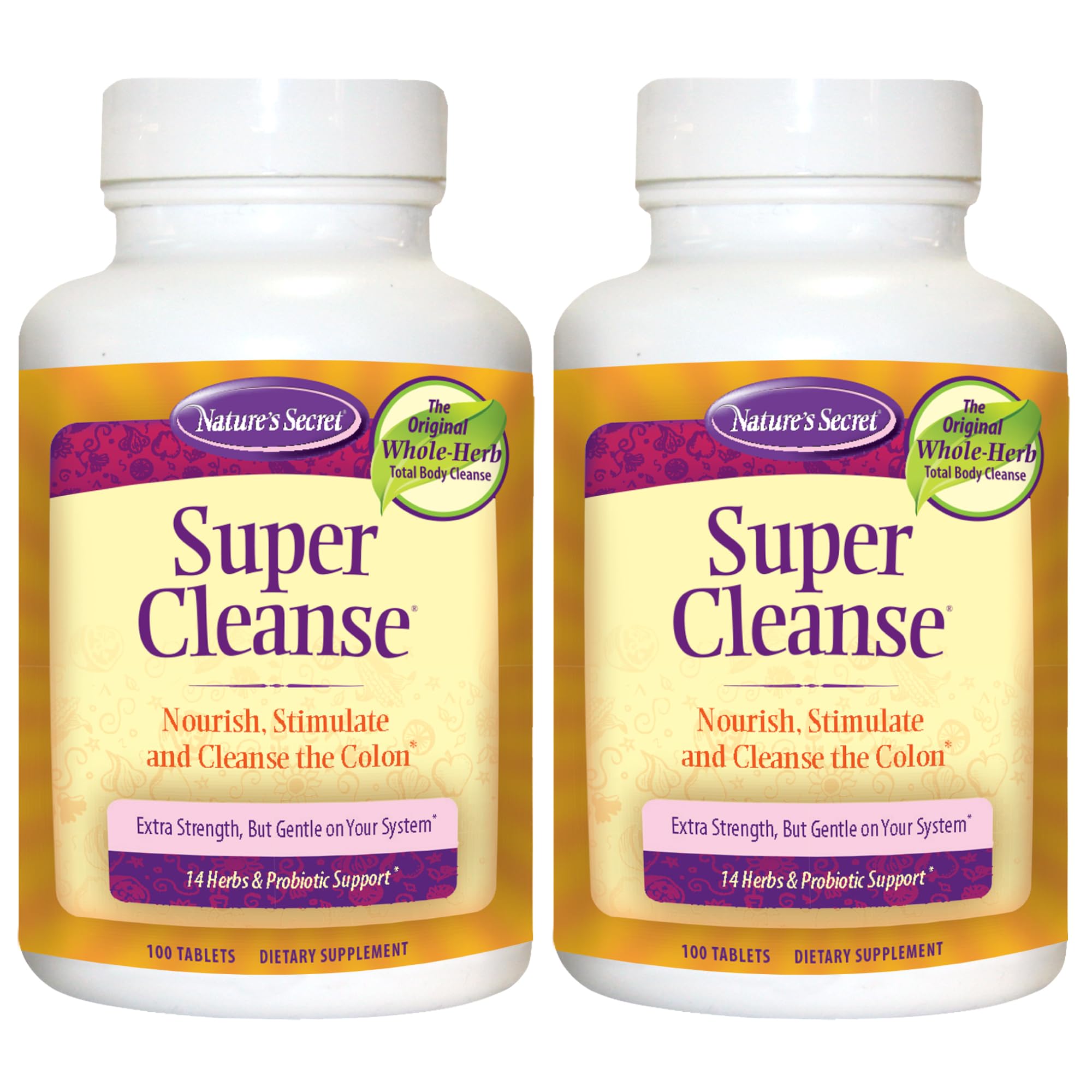 Nature's Secret frente del empaque mostrando beneficios claros