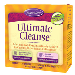 Nature's Secret frasco frontal mostrando el etiquetado claro y beneficios