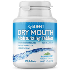 Nature's Stance empaque frontal XyliDENT mostrando beneficios y sabor menta