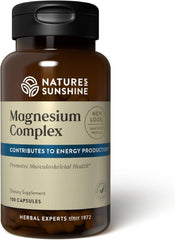 Nature's Sunshine frontal del envase mostrando 100 cápsulas y beneficios