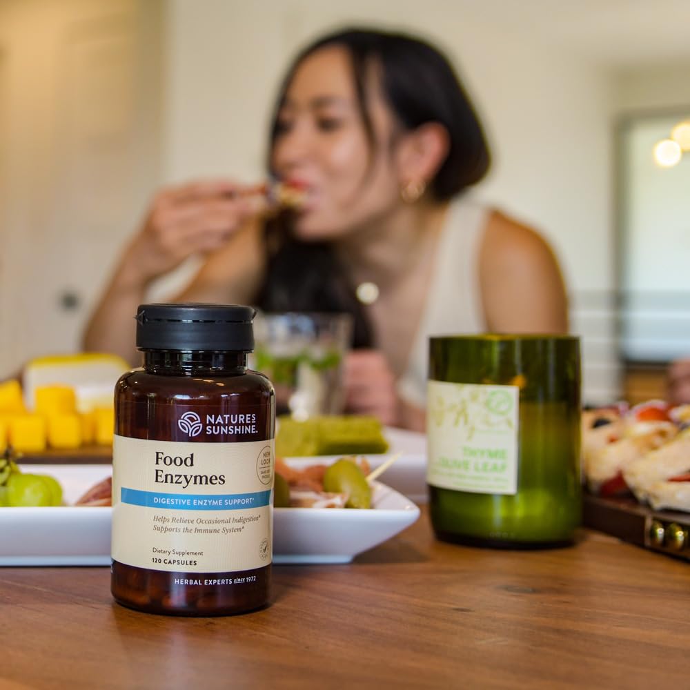 Nature's Sunshine ingredientes naturales presentados, sugiere pureza