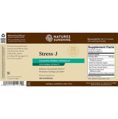 Nature's Sunshine Stress-J en escena tranquila que sugiere bienestar diario