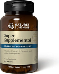 Nature's Sunshine envase frontal con etiqueta clara y beneficios visibles