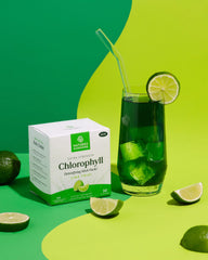 Nature's Sunshine verter polvo en vaso con agua, beneficio mezcla rápida