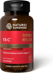 Nature's Sunshine envase frontal VS-C Concentrate mostrando conveniencia
