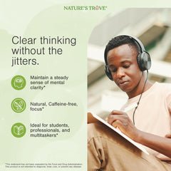 Nature's Trove cápsulas dentro del frasco para ver cantidad disponible