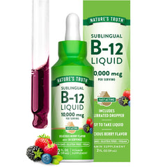 Nature's Truth frasco frontal mostrando etiqueta clara y beneficio práctico