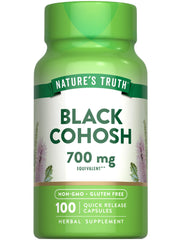 Nature's Truth frasco frontal mostrando 100 cápsulas y etiqueta clara