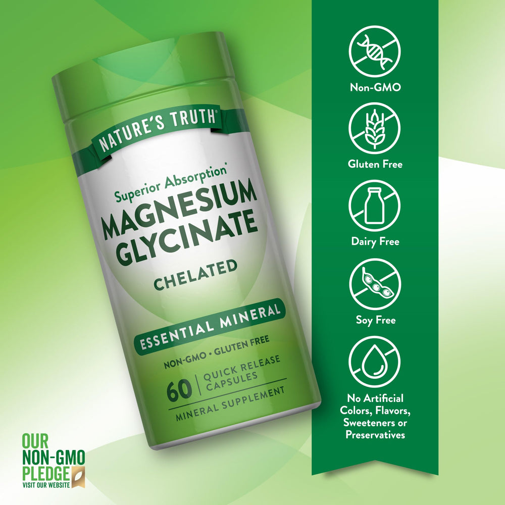 Nature's Truth bote abierto con cápsulas listo para consumo rápido