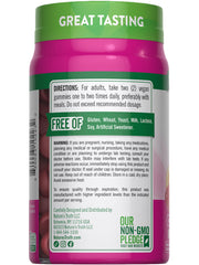 Nature's Truth ambiente de baño con frasco sobre repisa, integración al cuidado personal