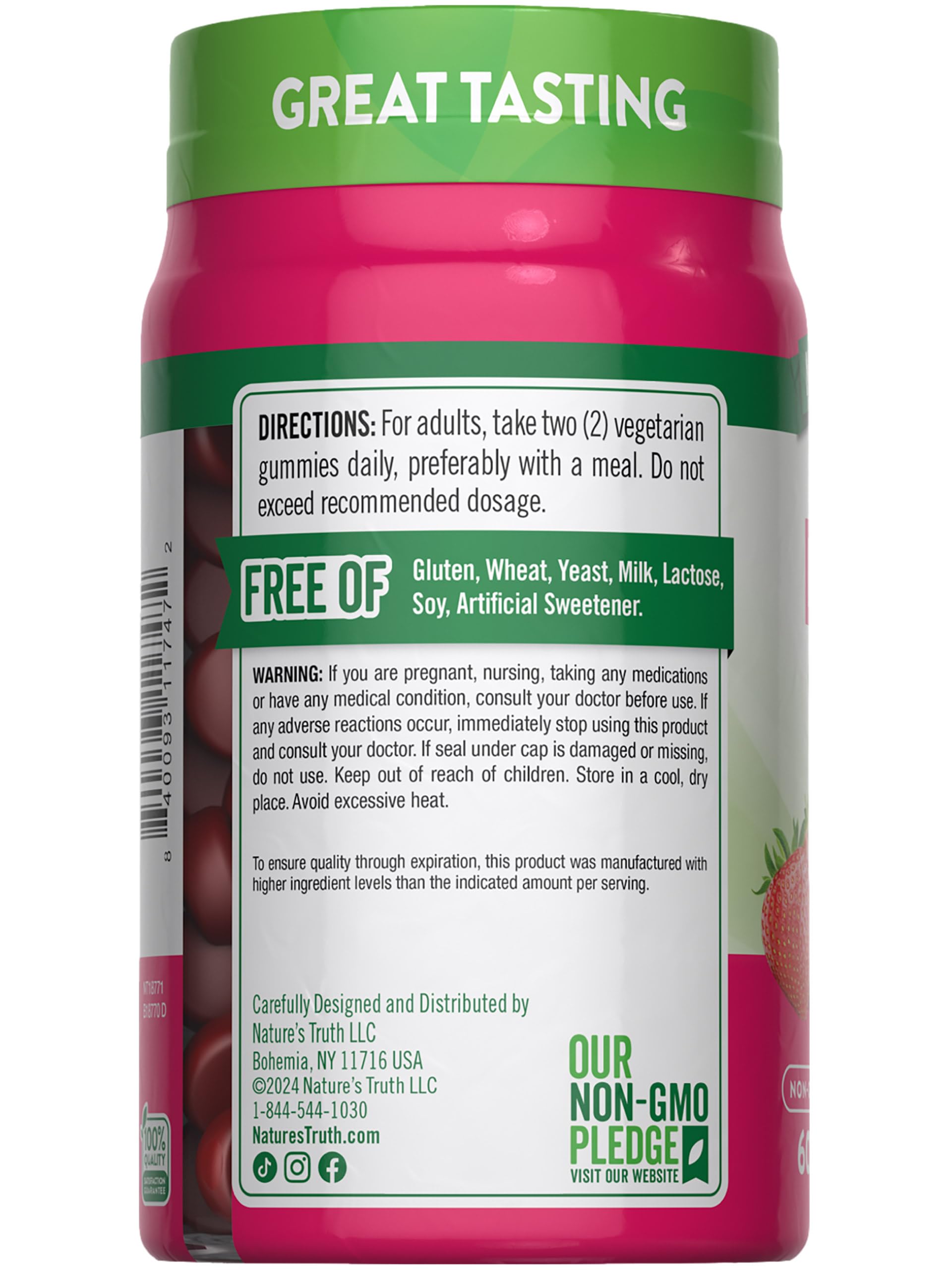 Nature's Truth producto en entorno de desayuno promoviendo rutina diaria