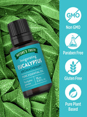 Nature's Truth gota de aceite en piel mostrando textura ligera