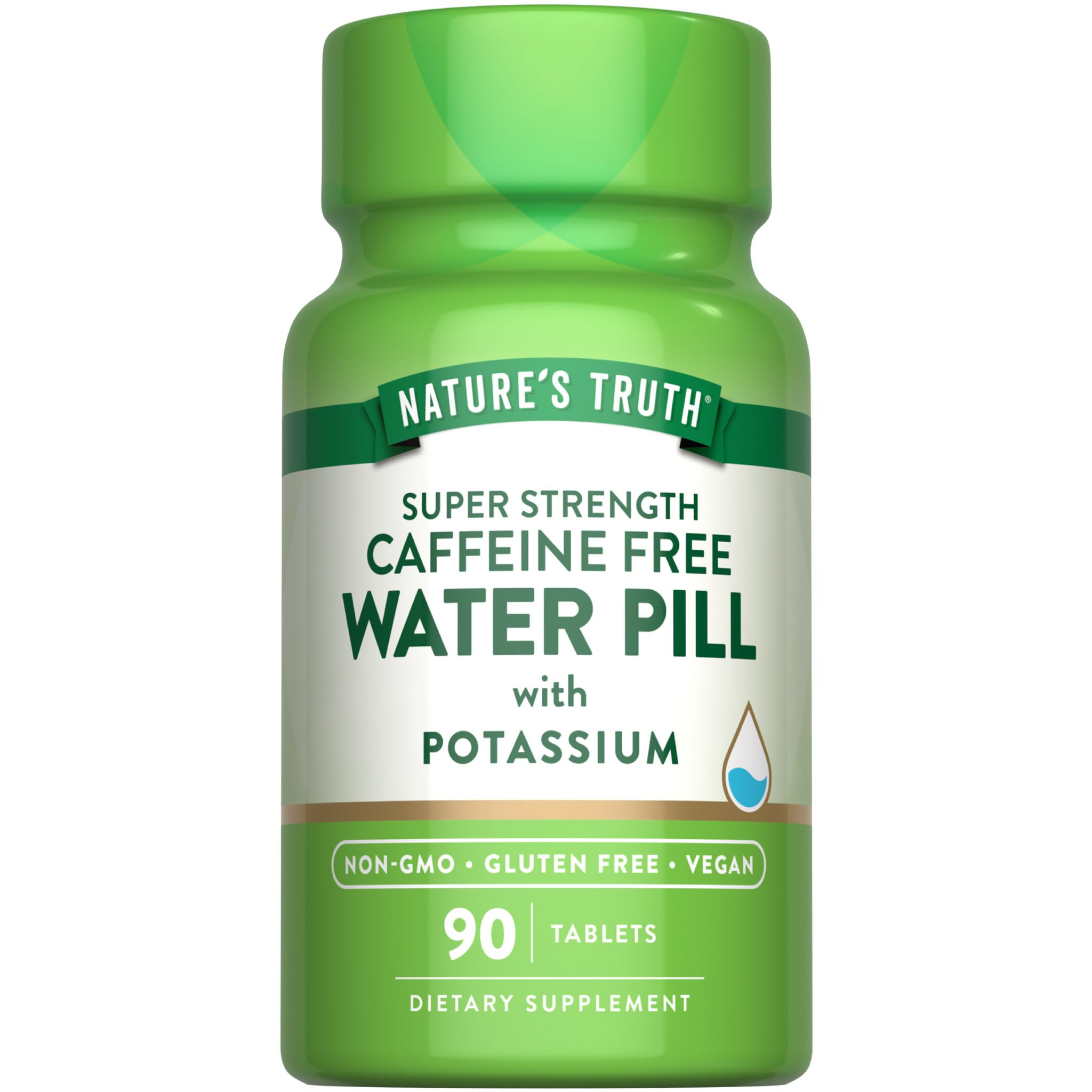 Nature's Truth frasco de 90 tabletas mostrando presentación y conveniencia