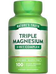 Nature's Truth frasco frontal mostrando etiqueta clara y dosis