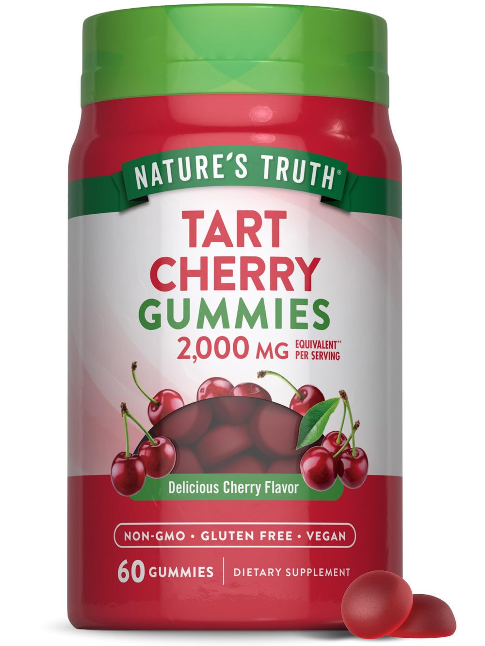 Nature's Truth frasco frontal mostrando etiqueta y cantidad, claridad sobre ingredientes