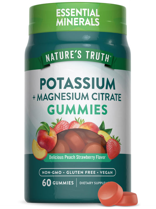 Nature's Truth frasco frontal mostrando etiqueta y contenido claro