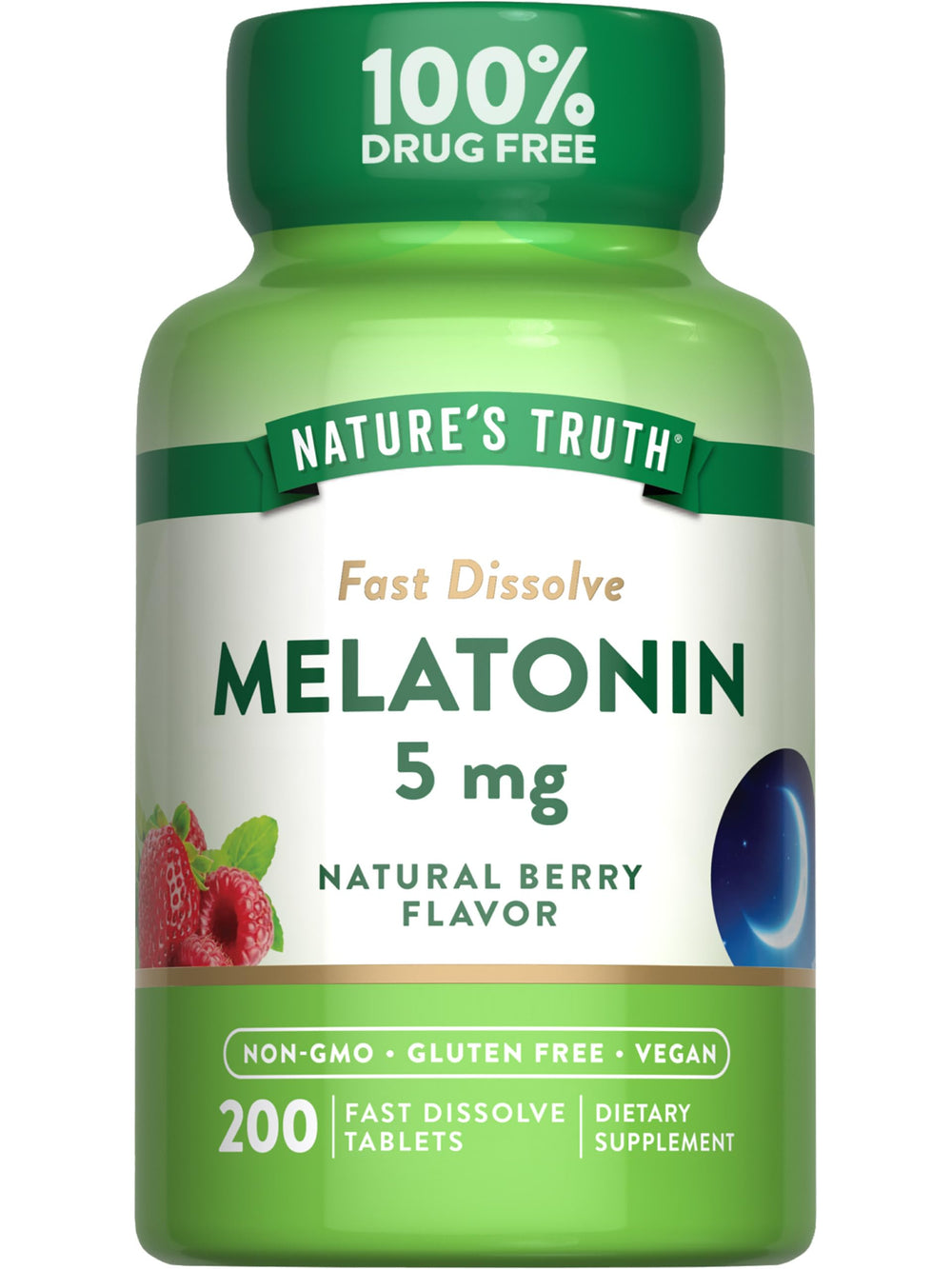 Nature's Truth frente del empaque mostrando cantidad y marca