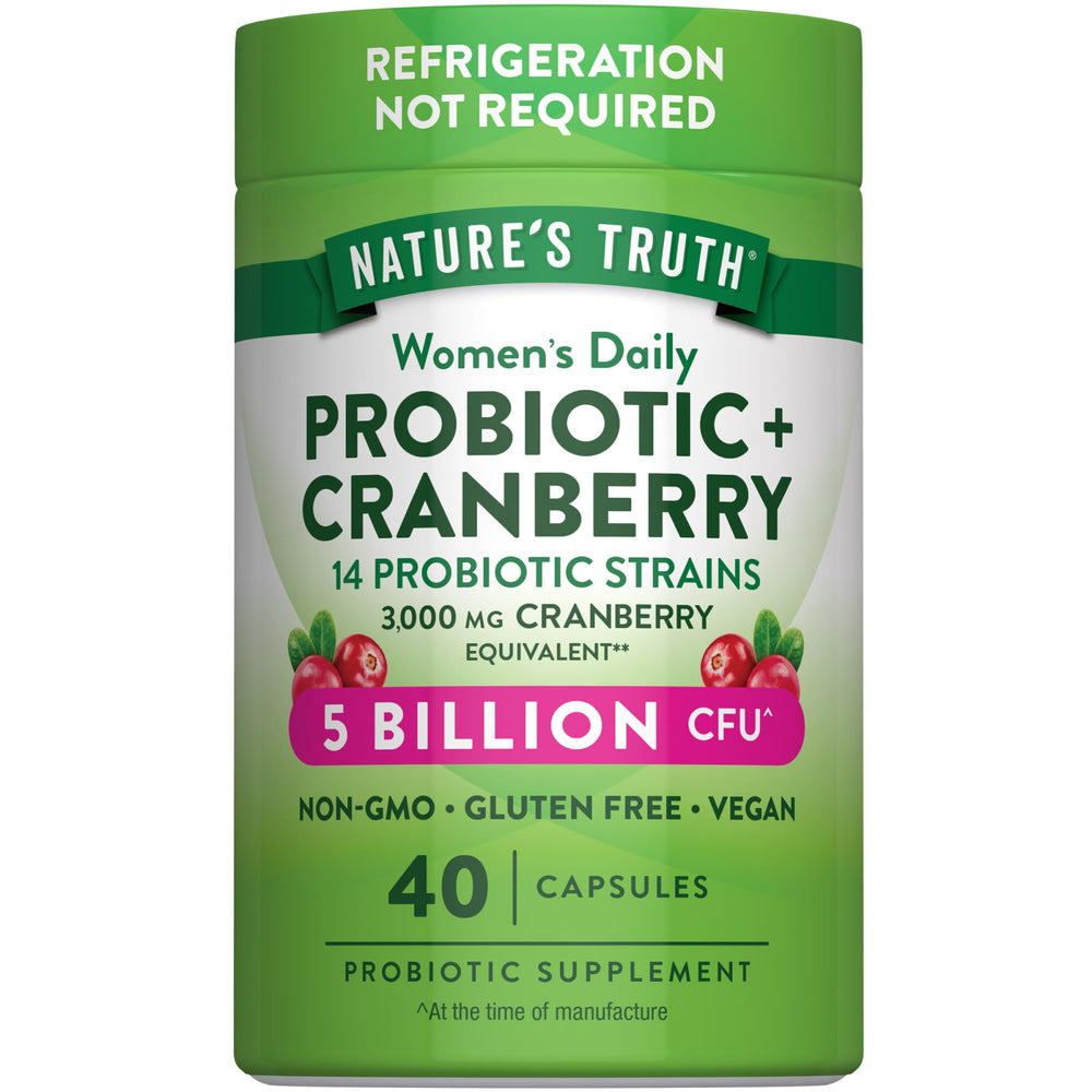 Nature's Truth frente del envase mostrando etiqueta clara y beneficios