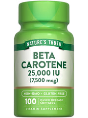 Nature's Truth botella frontal mostrando el producto y beneficios visibles