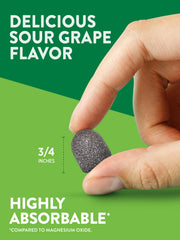 Nature's Truth gomitas sobre superficie para comparar tamaño real