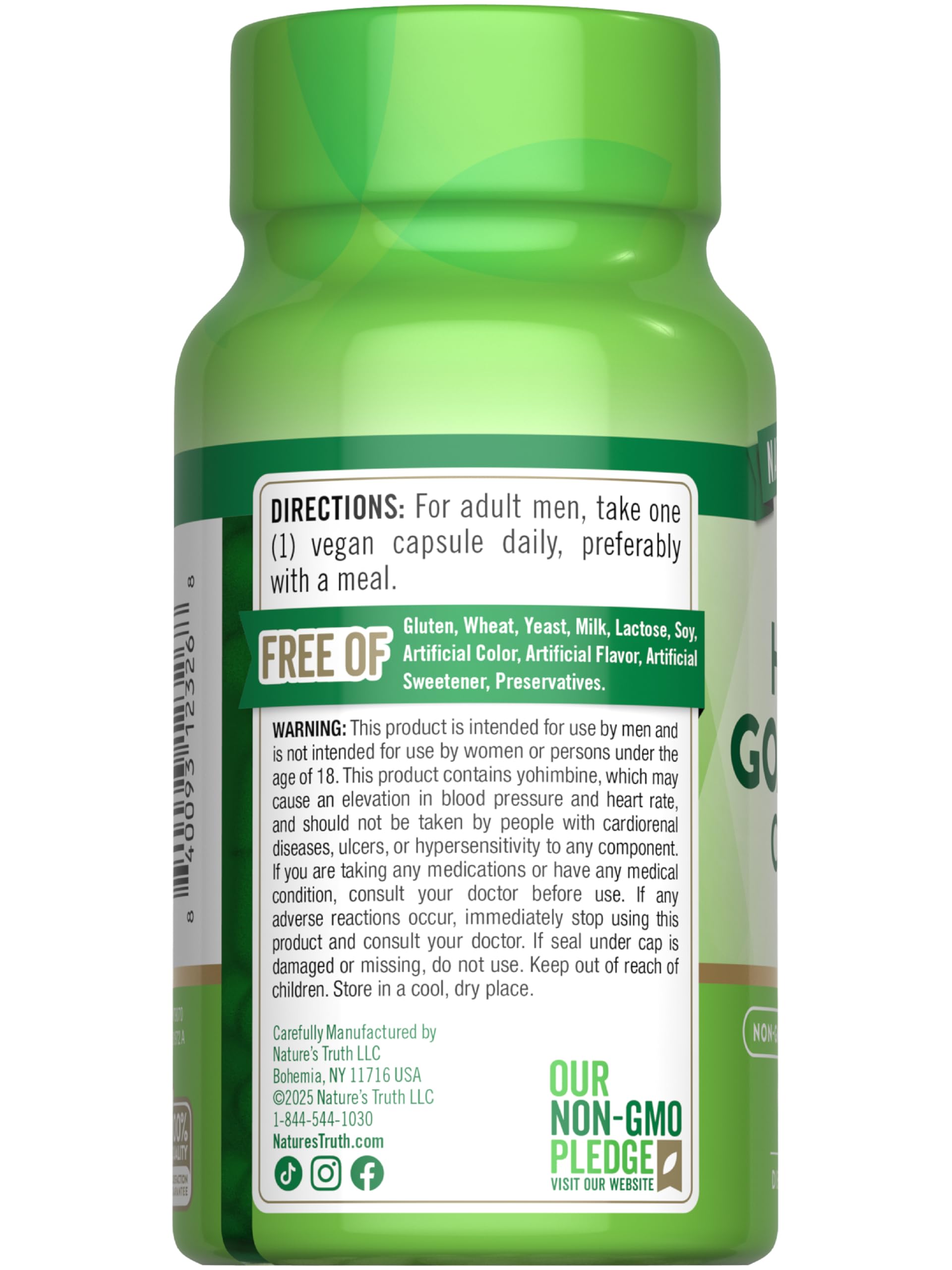 Nature's Truth producto en ambiente cotidiano sugiriendo integración diaria